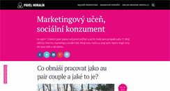 Desktop Screenshot of pavelhoralik.cz